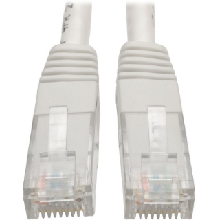 Picture of Tripp Lite 5ft Cat6 Gigabit Molded Patch Cable RJ45 M/M 550MHz 24 AWG White