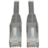 Picture of Tripp Lite 50ft Cat6 Gigabit Snagless Molded Patch Cable RJ45 M/M Gray 50'