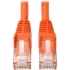 Picture of Tripp Lite 14ft Cat6 Gigabit Snagless Molded Patch Cable RJ45 M/M Orange 14'