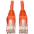 Picture of Tripp Lite 7ft Cat5e / Cat5 Snagless Molded Patch Cable RJ45 M/M Orange 7'