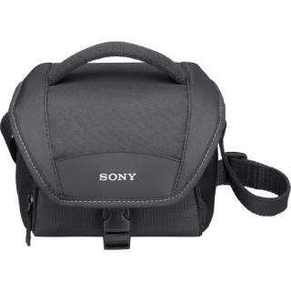 Picture of Sony LCS-U11 Carrying Case Rugged Accessories, Battery, Memory Card, Camcorder, Camera - Black