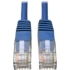 Picture of Tripp Lite 6ft Cat5e / Cat5 350MHz Molded Patch Cable RJ45 M/M Blue 6'