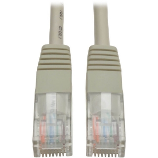 Picture of Tripp Lite 10ft Cat5e / Cat5 350MHz Molded Patch Cable RJ45 M/M Gray 10'