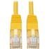 Picture of Tripp Lite 3ft Cat5e / Cat5 350MHz Molded Patch Cable RJ45 M/M Yellow 3'