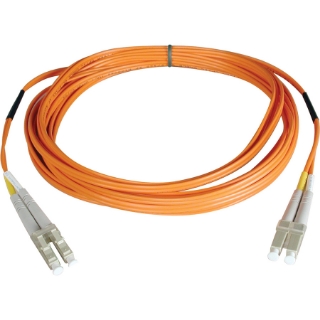 Picture of Tripp Lite 152M Duplex Multimode 50/125 Fiber Optic Patch Cable LC/LC 500' 500ft 152 Meter