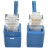 Picture of Tripp Lite Cat6 Gigabit Snagless Molded Slim UTP Patch Cable Right Angle 1'