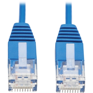 Picture of Tripp Lite Cat6 Gigabit Ethernet Cable Molded Ultra-Slim RJ45 M/M Blue 3ft