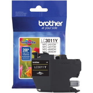 Picture of Brother LC3011Y Original Ink Cartridge - Single Pack - Yellow