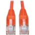 Picture of Tripp Lite Cat5e 350 MHz Snagless Molded UTP Patch Cable (RJ45 M/M), Orange, 6 ft.