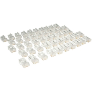 Picture of Tripp Lite Cat5e Cat5 RJ45 Modular In-Line Connectors Standard 50 Pack TAA