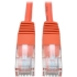 Picture of Tripp Lite 14ft Cat5e / Cat5 350MHz Molded Patch Cable RJ45 M/M Orange 14'