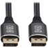 Picture of Tripp Lite DisplayPort 1.4 Cable Latching Connectors 8K 60Hz M/M Black 9ft