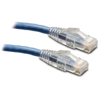 Picture of Tripp Lite 100ft Cat6 Gigabit Solid Conductor Snagless Patch Cable RJ45 M/M Blue 100'