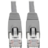 Picture of Tripp Lite Cat6a Ethernet Cable 10G STP Snagless Shielded PoE M/M Gray 8ft