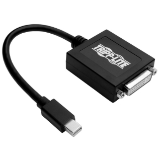 Picture of Tripp Lite Keyspan Mini DisplayPort to DVI Adapter Converter mDP to DVI M/F 6in 6"