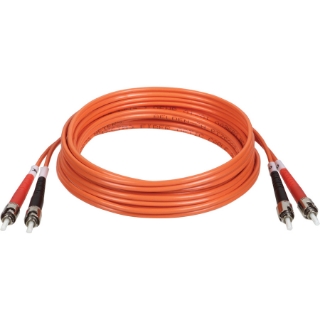 Picture of Tripp Lite 15M Duplex Multimode 62.5/125 Fiber Optic Patch Cable ST/ST 50' 50ft 15 Meter