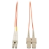 Picture of Tripp Lite 5M Duplex Multimode 62.5/125 Fiber Optic Patch Cable LC/SC 16' 16ft 5 Meter