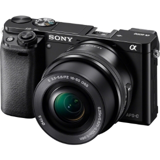 Picture of Sony alpha a6000 24.3 Megapixel Mirrorless Camera with Lens - 0.63" - 1.97" - Black