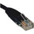 Picture of Tripp Lite 25ft Cat5e / Cat5 350MHz Molded Patch Cable RJ45 M/M Black 25'