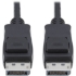Picture of Tripp Lite DisplayPort 1.4 Cable w Latching Connectors 8K HDR M/M Black 1ft