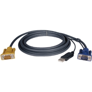 Picture of Tripp Lite 10ft USB Cable Kit for KVM Switch 2-in-1 B020 / B022 Series KVMs