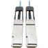 Picture of Tripp Lite QSFP+ to QSFP+ Active Optical Cable - 40Gb, AOC, M/M, Aqua, 2 m (6.6 ft.)