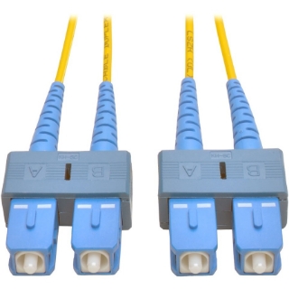 Picture of Tripp Lite 1M Duplex Singlemode 9/125 Fiber Optic Patch Cable SC/SC 3' 3ft 1 Meter