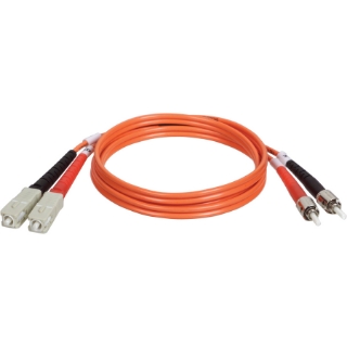 Picture of Tripp Lite 1M Duplex Multimode 62.5/125 Fiber Optic Patch Cable SC/ST 3' 3ft 1 Meter