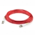 Picture of AddOn 2m LC (Male) to LC (Male) Red OM3 Duplex Plenum-Rated Fiber Patch Cable