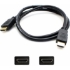 Picture of 5PK 3ft HDMI 1.4 Male to HDMI 1.4 Male Black Cables Which Supports Ethernet Channel For Resolution Up to 4096x2160 (DCI 4K)