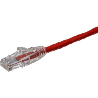 Picture of Axiom 100FT CAT6 UTP 550mhz Patch Cable Clear Snagless Boot (Red) - TAA Compliant