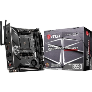 Picture of MSI MPG B550I GAMING EDGE WIFI Desktop Motherboard - AMD B550 Chipset - Socket AM4 - Mini ITX