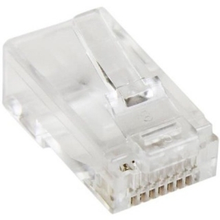 Picture of StarTech.com Cat 5e RJ45 Solid Modular Plug Connector - 50 Pack