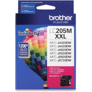 Picture of Brother Genuine Innobella LC205M Super High Yield Magenta Ink Cartridge