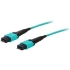 Picture of AddOn 3m MPO (Male) to MPO (Male) 12-Strand Aqua OM4 Straight Fiber OFNR (Riser-Rated) Patch Cable