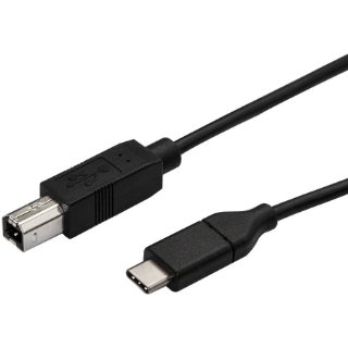 Picture of StarTech.com 3m 10 ft USB C to USB B Printer Cable - M/M - USB 2.0 - USB C to USB B Cable - USB C Printer Cable - USB Type C to Type B Cable