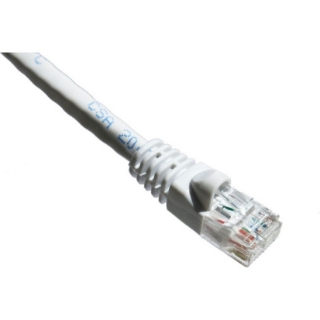 Picture of Axiom 25FT CAT6 550mhz S/FTP Shielded Patch Cable Molded Boot (White)