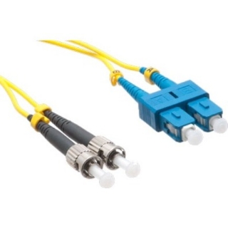 Picture of Axiom SC/ST Singlemode Duplex OS2 9/125 Fiber Optic Cable 6m - TAA Compliant