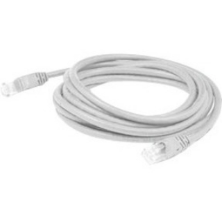 Picture of AddOn 25ft RJ-45 (Male) to RJ-45 (Male) White Cat5e UTP PVC Copper Patch Cable