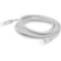 Picture of AddOn 25ft RJ-45 (Male) to RJ-45 (Male) White Cat5e UTP PVC Copper Patch Cable