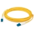 Picture of AddOn 8m LC (Male) to LC (Male) Yellow OM4 Duplex Fiber OFNR (Riser-Rated) Patch Cable