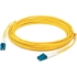 Picture of AddOn 45m LC (Male) to LC (Male) Straight Yellow OS2 Duplex Fiber OFNR (Riser-Rated) Patch Cable