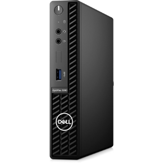 Picture of Dell OptiPlex 3000 3090 Desktop Computer - Intel Core i5 10th Gen i5-10500T Hexa-core (6 Core) 2.30 GHz - 8 GB RAM DDR4 SDRAM - 256 GB M.2 PCI Express NVMe SSD - Micro PC - Black