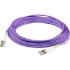 Picture of AddOn 1m LC (Male) to LC (Male) Violet OS2 Duplex Fiber OFNR (Riser-Rated) Patch Cable