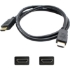 Picture of 5PK 6ft HDMI 1.3 Male to HDMI 1.3 Male Black Cables For Resolution Up to 2560x1600 (WQXGA)