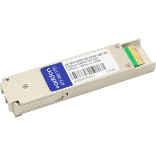 Picture of AddOn MSA and TAA Compliant 10GBase-CWDM XFP Transceiver (SMF, 1570nm, 120km, LC, DOM)