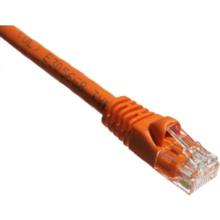 Picture of Axiom 100FT CAT5E 350mhz Patch Cable Molded Boot (Orange)