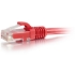 Picture of C2G 1ft Cat6a Snagless Unshielded (UTP) Network Patch Ethernet Cable-Red