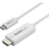 Picture of StarTech.com 3ft (1m) USB C to HDMI Cable - 4K 60Hz USB Type C DP Alt Mode to HDMI 2.0 Video Display Adapter Cable - Works w/Thunderbolt 3