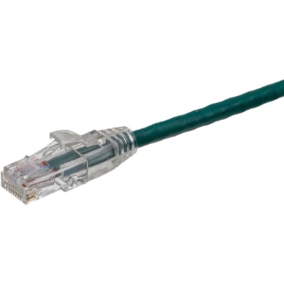Picture of Axiom 10FT CAT6 UTP 550mhz Patch Cable Clear Snagless Boot (Green) - TAA Compliant